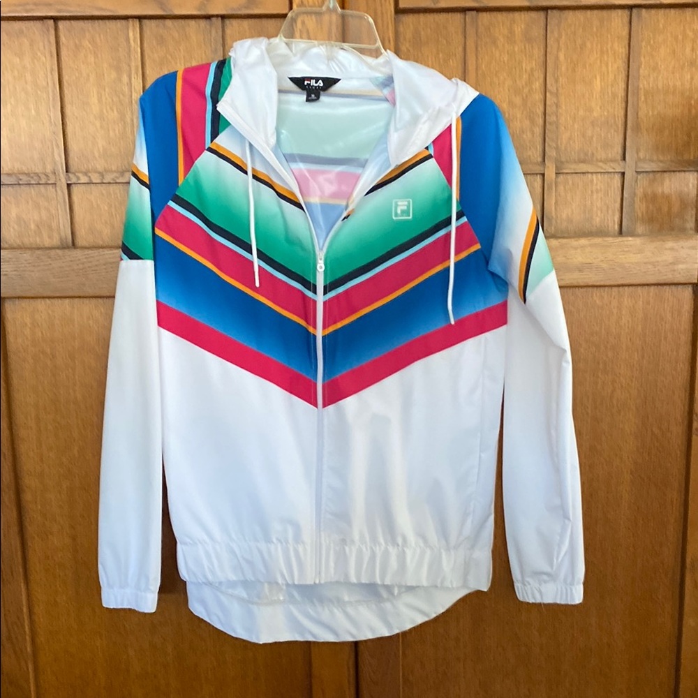 Fila Multicolor Chevron Windbreaker